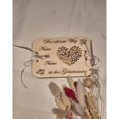 Clearance Geschenkverpackung aus Holz Geldgeschenk oder Gutschein für Hochzeit stilvoll verpackt und personalisierbar Geschenkverpackungen