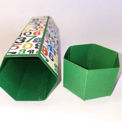 Best Geschenkverpackung Buntstift: Handgemachte Geschenkbox aus Karton zur Einschulung (6,2 x 22 cm) Kinder Einschulung