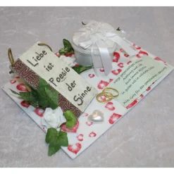 Best Geschenkverpackung, Geldverpackung: - Liebe ist Poesie der Sinne - Geschenkverpackungen
