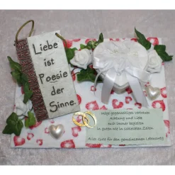 Best Geschenkverpackung, Geldverpackung: - Liebe ist Poesie der Sinne - Geschenkverpackungen