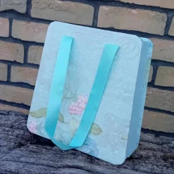 Hot Geschenkverpackung Geschenktasche Geschenkbox, 2 Größen, rosa oder hellblau Geschenkverpackungen