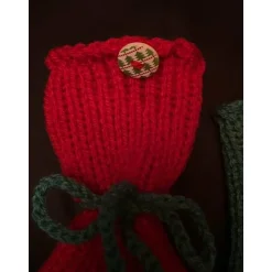 Online Gestrickte Socke als Verpackung für Flaschen Geschenkverpackungen