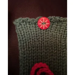 Online Gestrickte Socke als Verpackung für Flaschen Geschenkverpackungen