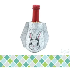 Clearance Glasmanschette Hase Osterdeko