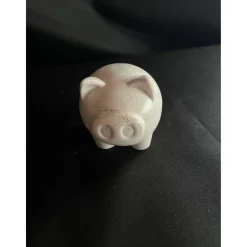 Online Glücks Schweinchen aus Raysin mit Tablett Tischdekoration