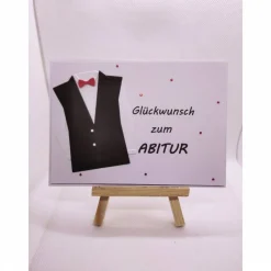 New Glückwunsch zum Abitur! Grußkarte, Karte zum bestandenen Abi Glückwunschkarten