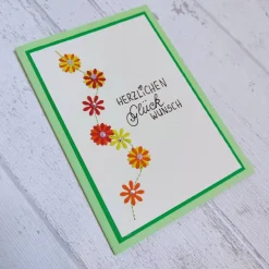Glückwunschkarten|Peggys Kreativecke Glückwunschkarte