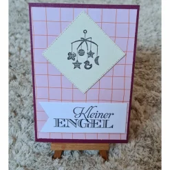 Clearance Glückwunschkarte " Kleiner Engel " Mädchen Glückwunschkarten
