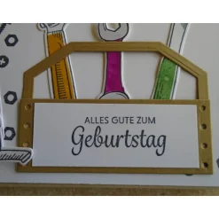 Sale Glückwunschkarte Geburtstag Mann Frau   Werkzeug Hankwerker Grusskarte Karte Glückwunschkarten