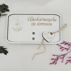 Outlet Glückwunschkarte Geldkarte Kommunion Geschenkkarte Holzkarte Glückwunschkarten