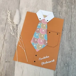 Discount Glückwunschkarte Herzlichen Glückwunsch Hemdkarte für Männer Glückwunschkarten