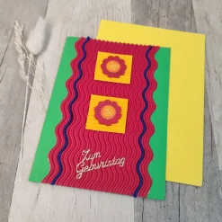 Glückwunschkarten|Peggys Kreativecke Glückwunschkarte Zum Geburtstag