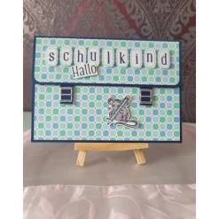 Clearance Glückwunschkarte zur Einschulung, Schulstart, als Geldgeschenk, Stampin up Kinder Glückwunschkarten