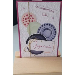Outlet Glückwunschkarte zur Jugendweihe, Geldgeschenk, verschiedene Designs Glückwunschkarten