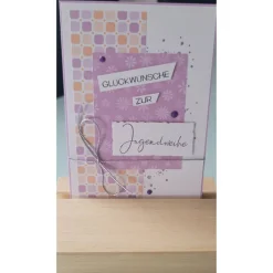 Outlet Glückwunschkarte zur Jugendweihe, Geldgeschenk, verschiedene Designs Glückwunschkarten