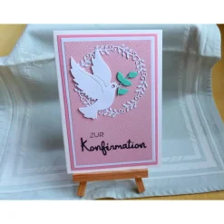 Glückwunschkarten|Wollzottel Glückwunschkarte zur Konfirmation
