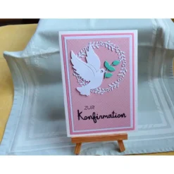 Glückwunschkarten|Wollzottel Glückwunschkarte zur Konfirmation