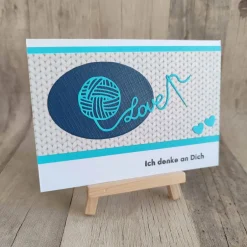 Best Glückwunschkarten Strickoptik Wollliebe Glückwunschkarten