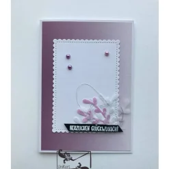 Outlet Glückwunschkarten zum Geburtstag Pastelltöne mit Grusstext Handgefertigt mit Stampin;Up Produkten u Glückwunschkarten