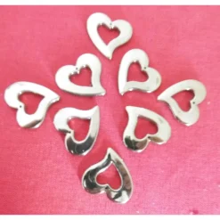 Discount Goldene Streuteile Herzen – Deko für Hochzeit, Liebe, Valentinstag & Jubiläum – 3x3 cm – 20 Stück Hochzeitsdeko