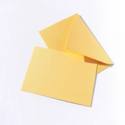 Sale Goldfarbene blanko Doppelkarten 5er Set Einladungskarten