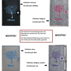 Best Gotteslob Hülle Gotteslobhülle mit Name und Datum - Normalausgabe - Kommunion Firmung Geschenk Gotteslobhülle