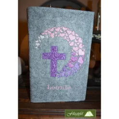 Gotteslobhülle|filzgipfel - Dirndltaschen Gotteslobhülle mit Wunschname für den Großdruck