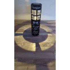 Clearance Grablicht Solar Herzen, Personalisiert,  Gedenklicht, Trauerlicht, Erinnerungslicht, Grab Trauerkerzen