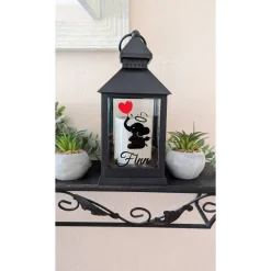 Sale Grablicht Sternenkind, Led Laterne mit und ohne 6h Timer, Personalisiert,  Gedenklicht, Trauerlicht, Trauerlaterne, Grab Mutmacher