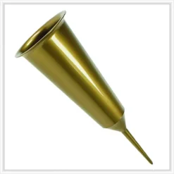 Hot Grabvase Friedhofsvase Tulpe - modern mit Spruch und Betende Hände - Grabvase mit Beschriftung Blumenvase für Friedhof Gedenksteine