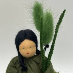 Clearance Grasmädchen - Jahreszeitentisch  - Frühling - Blumenkinder - Weihnachtsdeko Frühling