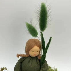 Clearance Grasmädchen - Jahreszeitentisch  - Frühling - Blumenkinder - Weihnachtsdeko Frühling