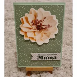 Sale Gratulationskarte , Muttertag ,Für meine wunderbare Mama , Blüte Glückwunschkarten