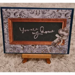 Clearance Gratulationskarte - You are my home - Schlüssel - VintageLook Glückwunschkarten