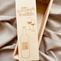 Sale Gravierte Weinbox – Personalisiertes Geschenk für Hochzeiten, Jubiläen und andere Feierlichkeiten Geschenke