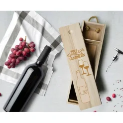 Sale Gravierte Weinbox – Personalisiertes Geschenk für Hochzeiten, Jubiläen und andere Feierlichkeiten Geschenke