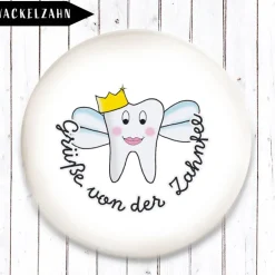 Hot Grüße von der Zahnfee Magnet Kinder Dekoration
