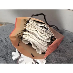Adventskalender|Das Meisterstückle Große befüllbare Adventskalendersäckchen aus Leinen in Beige & Taupe – XXL Adventskalender zum Selbstbefüllen