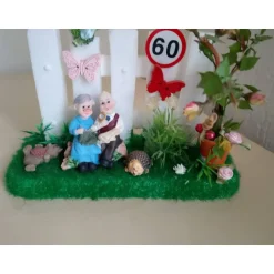 Sale Großeltern Geschenk Garten Deko – Einzigartige Szene für Oma & Opa 2.Wahl - Sonderpreis Geschenke