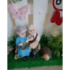 Sale Großeltern Geschenk Garten Deko – Einzigartige Szene für Oma & Opa 2.Wahl - Sonderpreis Geschenke
