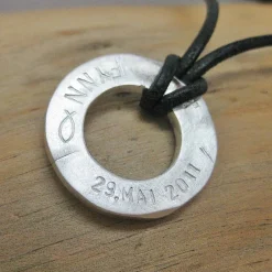 Schmuck|Gold- und Designschmiede Birlinger Großer, massiver Silberanhänger 