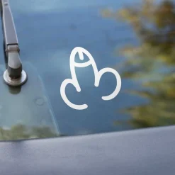 Junggesellenabschied|Kreativschmalz Großer Penis Aufkleber Normus Decentus | Autosticker | Pimmel Autoaufkleber JGA Junggesellenabschied | Scherz
