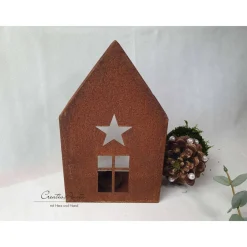 Best Großes Windlicht Haus - Lichthaus Weihnachtsdeko