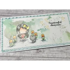 Best Grußkarte / Glückwunschkarte „Freundschaft ist Herzenssache“ zum Geburtstag oder anderen Anlässen, für die Freundin Glückwunschkarten
