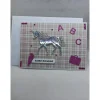 Outlet Grußkarte zur Einschulung, "Endlich Schulkind", rosa/pink, Einhorn Kinder Einschulung