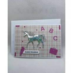 Outlet Grußkarte zur Einschulung, 