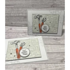 Online Grußkarten Glückwunschkarten Geburtstag Vatertag Geburtstagskarten Cards Werkzeug Hammer Zange Männerkarten Handmade Glückwunschkarten