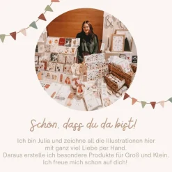 Fotoalbum & Gästebuch|TildaandTheo Gästebuch Babyparty Gans Poster Fingerabdruck Gästebuch - Gästebuch Deko Babyshower - Baby Andenken Poster - Babyparty