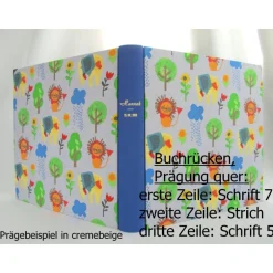 Online Gästebuch, kiwi hellgrün, personalisierbar, ca. 24 x 24 cm, Büttenpapier Hochzeitsgästebuch