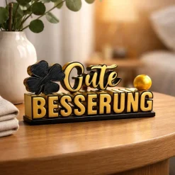 Hot Gute-Besserung-Displayständer – herzliche Genesungswünsche & Gute-Laune-Botschaften Tischdekoration